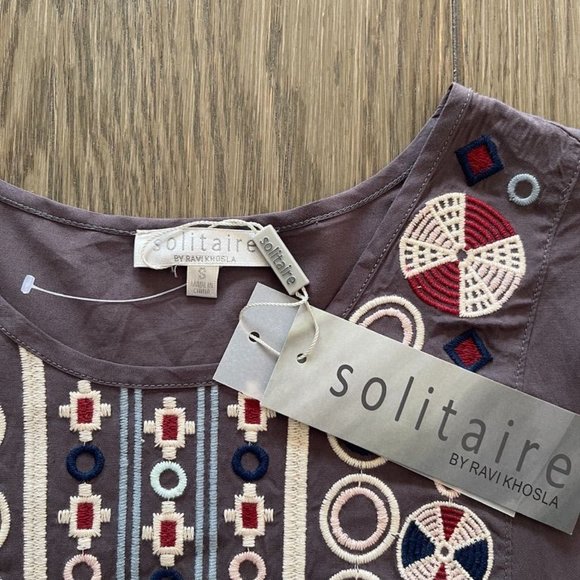 NWT Solitaire Blouse - Picture 6 of 6